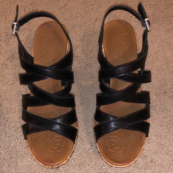 dsw black wedges